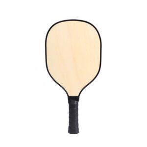 wooden pickleball paddle