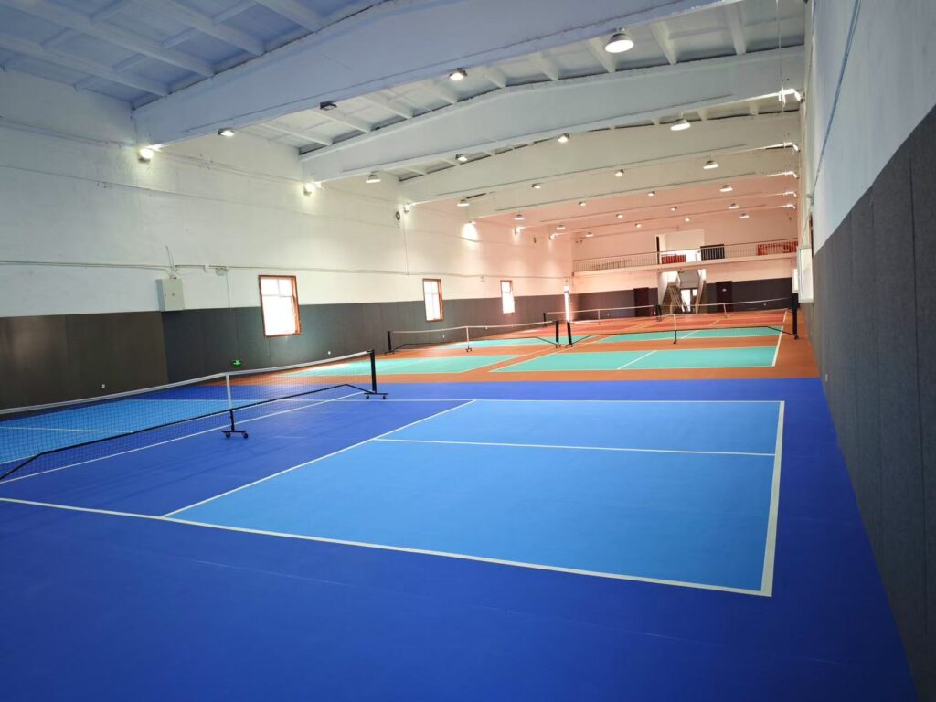 indoor pickleball flooring